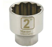 Standard Plumbing Supply 383471 APEX TOOL GROUP-Asia Master Mechanic 3/4" Drive 12 Point Socket, 2"