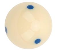 Standard Pool Cue Ball,Billiard Pro Cup Cue Ball with 6 Blue Dots,Practice Training Pool Cue Ball Sports Billiard Table Accessories for Adults and Kid,57.2mm/2.3in
