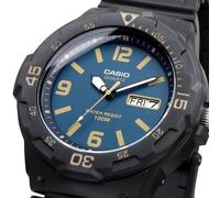 Standard Quartz Watch Greenish Blue Dial Overseas Model [casio] Mrw-200h-2b3v Men's [item]