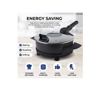 Standard Remoska Electric Cooker with Glass Lid 2L