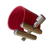 Standard Replacement Parts Saxophone Mouthpiece Ligatures PVC Fastener Clip For Alto Tenor High-pitched Sax Saxophone Repair Parts (Color : Red, Size : Alto)