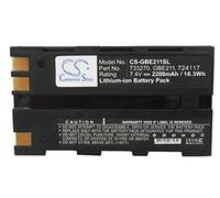 Standard Replacement Spare Extra Battery for Leica Survey GBE211 GRX1200 Piper 100 2200mAh CS-GBE211SL
