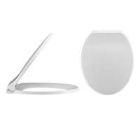 Standard Round Bottom Fix Soft Close - White