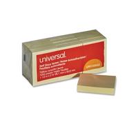 Standard Self-Stick Notes, 1-1/2 x 2, Yellow, 12 100-Sheet Pad/Pack
