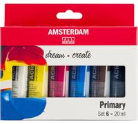 Standard Series Acrylic Paint Set | Color Theory Mixing Set (6 X 20 Ml Tubes) |