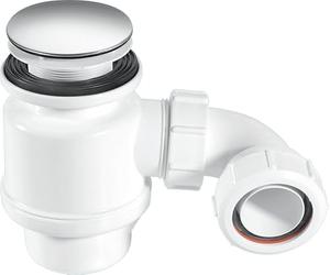 Standard Shower Trap with 70mm Stainless Steel Mushroom - STW4M