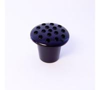 standard size black grave cemetery pot insert for fresh or artificial flowers