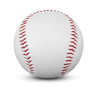 Standard Size Practice Baseballs Hard Training Balls Filling Throwing Exercise for Kids and Adults Professional Environmental Friendly Hand Stitched Raised Seams Ideal Batting Pitching Casual Games