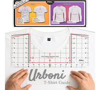 Standard Size - Tshirt Ruler Guide Vinyl Alignment, Shirt Measurement Tool Placement Center Design, DTF Template, Left Chest Logo Pocket, Accessories for Cricut, Heat Press Sublimation, HTV Transfer