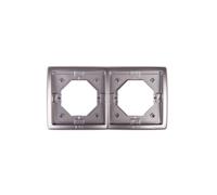 Standard Splashproof Frame Double with Simon Basic BMR2B/21