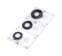 Standard Tape Player Magnetic Tape Clear Storage Box 45/60/90 Minutes For Speech Music 3Pcs/Set
