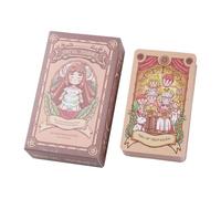 Standard Tarot Decks, Joyful Cards, Fortune Telling Play Accessory, Friends Gathering Entertainment Daily Use, Mystic Gear for Friends Gathering Game Witch Tool Tarot Board Cards