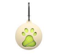 Standard Tennis Ball Holder With Carabiner Hands-Free Pet Ball Cover Holder For Training Walking Tennis Play Durable Hands-free Pet Ball Cover Holder Flexible And Durable