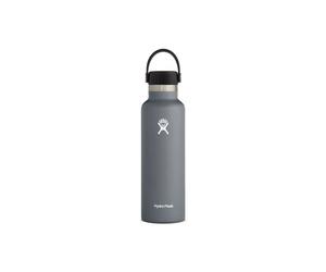 Standard thermos Hydro Flask with standard mouth flew cap 21 oz Grey One size