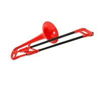Standard Trombone Mini Plastic Brass Trombone In E Flat For Beginners And Graded Play