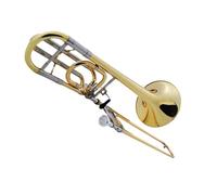 Standard Trombone Professional Performance Gold Lacquer On Tenor Trombone In The Key Of BF To F