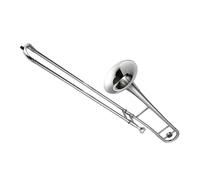 Standard Trombone Silver Alto Trombone Instrument B Flat With Cupronickel Mouthpiece
