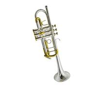 Standard Trumpet Outfit C Major Trumpet Silver Plated Brass