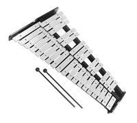 Standard Tuning 32 Note Aluminum Plate Glockenspiel Percussion Instrument With Stand Professional Glockenspiel Set