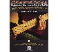 Standard Tuning Slide Guitar Book/Online Media: Book with Online Video Lessons
