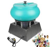 Standard Vibratory Tumbler, 12L/17Inch Bowl Tumbling Polishing Machine, Heavy-Duty Stone & Metal Polisher for Jewelry, Rock, Metal, or Wood Finishing