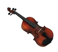 Standard Violin 1/4 Violin Retro Matte Solid Wood Natural Acoustic Violin Maple Fiddle(Violin)