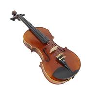 Standard Violin 4/4 Grade Examination Performance Hand-Patterned Ebony Accessories Tiger Pattern Violin(1/4)