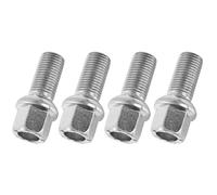 Standard Wheel Bolts Compatible With Caddy 2004-2015 For Eos 2006-2010 For Fox 2003-2011 M14x1.5 28mm Thread Radius Car Wheel Bolts Lug Nuts 431601139A