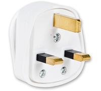 Standard White 13A Plug
