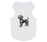 'Standard Wire-haired Dachshund Side View' Pet Dog/Cat T-Shirt (PT00146116)