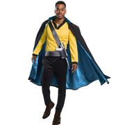 (Standard, Yellow/Black/Blue) Star Wars: The Rise of Skywalker Mens Lando Costume