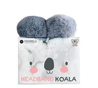Standelli Cute Koala Headband - Perfect for Girls and Women alike, Soft, Non-Irritating, Comfortable