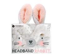 Standelli Cute Rabbit Ears Headband - Perfect for Girls and Women alike, Soft, Non-Irritating, Comfortable
