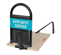 Stander BedCane, Adult Bed Rail and Support Handle, Height Adjustable Elderly Stand Assist with Organizer Pouch (Eligible for VAT Relief in the UK)