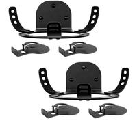 Stander Compatible with Harman Kardon Soundsticks, 5 Desktop Stand Holder, Harman Kardon Soundsticks, 5 Stands, Metal Holder, Accessories, Rack (Black) 2 Pieces