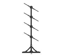 Standing 3D Holographic Projector Support Image Video Splicing Remote Advertise Display 3D Fan Advertising Logo Light Festival Advertising Display(4 Pieces Splicing)
