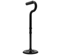 Standing Aid Supports with 7'' Nonslip Base 5 Speed Adjustable 17''-21'' Mobility Aid Tool Standup Helper Stand Assist Device for Senior Elderly, Handicap Accessories for Daily Living(Black)