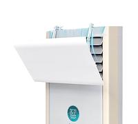 Standing Air Conditioner, Air Deflector, Portable, Air Conditioning Vent Deflector, Vent Diverter, Helps Wind Baffle and Direction, Anti-Condensation (Size : 60cm/23inch)