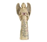 Standing Angel with Butterfly Garden Statuary Outdoor Resin Statues for Garden Decor