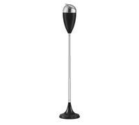 Standing Ashtray Outdoor for Patio for Cigarette Butt Receptacle Disposal, Tall Floor Standing Ash Tray can with Lid, Standing Cigarette Butt Receptacle(Black)