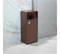 Standing Ashtray, Stainless Steel Butt Receptacle, Removable Inner Bucket, Windproof and Easy to Clean for Patio, Home, Offices, Restaurants, Backyard