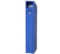 Standing Ashtray, Stainless Steel Butt Receptacle, Vertical Ash Column for Backyard & Commercial Areas