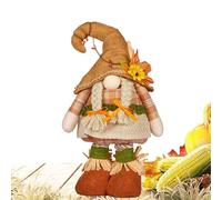 Standing Autumn Gnome - Soft Plush, Happy Autumn Decorations, Adorable Thank You Standing Gnomes, Festive Autumn Ornament, Seasonal Holiday Display | Happy Falls Deco