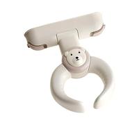 Standing Baby Bath Suction Cup Mount Adjustable Hug Tower for 6-36 Months Nonslip Shower Seat Easy Storage Bath Seat for Toddler