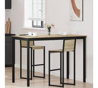 vidaXL Standing Bar Table Engineered Wood