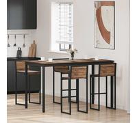 vidaXL Standing Bar Table Engineered Wood