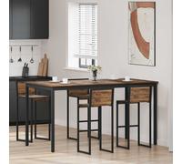 vidaXL Standing Bar Table Engineered Wood