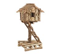 Standing bird house Decorative Nesting Box Eco-friendly Lightweight Untreated