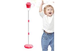 Standing Bubble Machine, Bubble Machine Lantern,Bubble Torch Garden Lamp Stand with Music | Adjustable Wireless Rechargeable Landscape Decoration for Collecting, Pickup