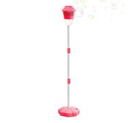 Standing Bubble Machine, Garden with Light and Music Wireless Rechargeable Durable Portable Style, for Walkway, Pathway, Daily Use